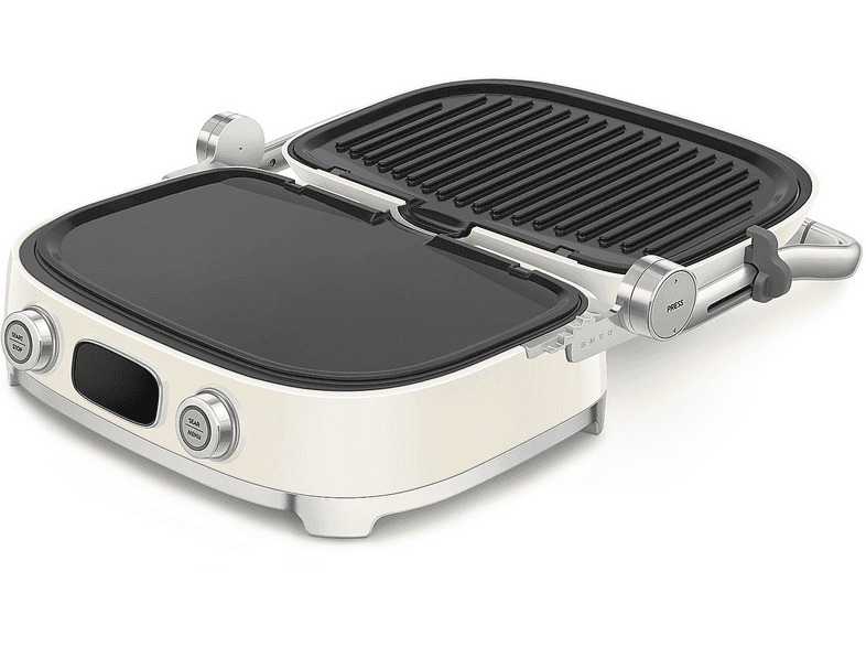 Smeg MGF01CREU 50’s-Style Multifunktion-Kontaktgrill, Creme — Foto 4 von 5