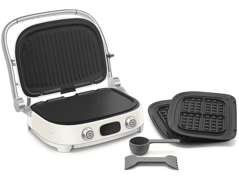 Smeg MGF01CREU 50’s-Style Multifunktion-Kontaktgrill, Creme — Foto 5 von 5