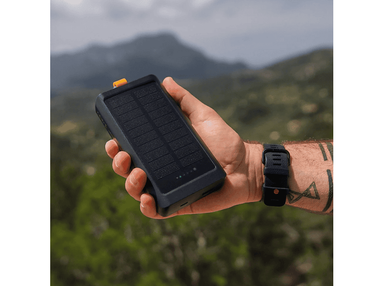 Xtorm Solar Powerbank 20W 10.000mAh+Taschenlampe schwarz — Foto 3 von 4