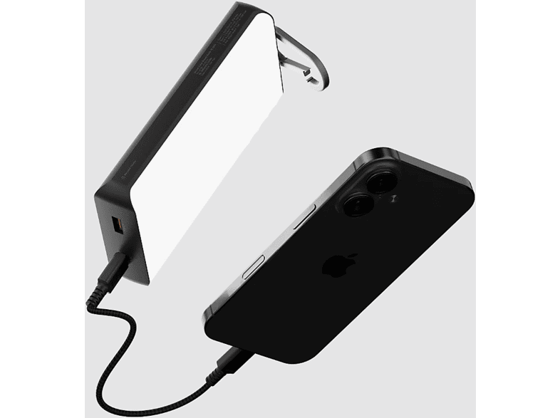 Xtorm Solar Powerbank 20W 10.000mAh+Taschenlampe schwarz — Foto 2 von 4