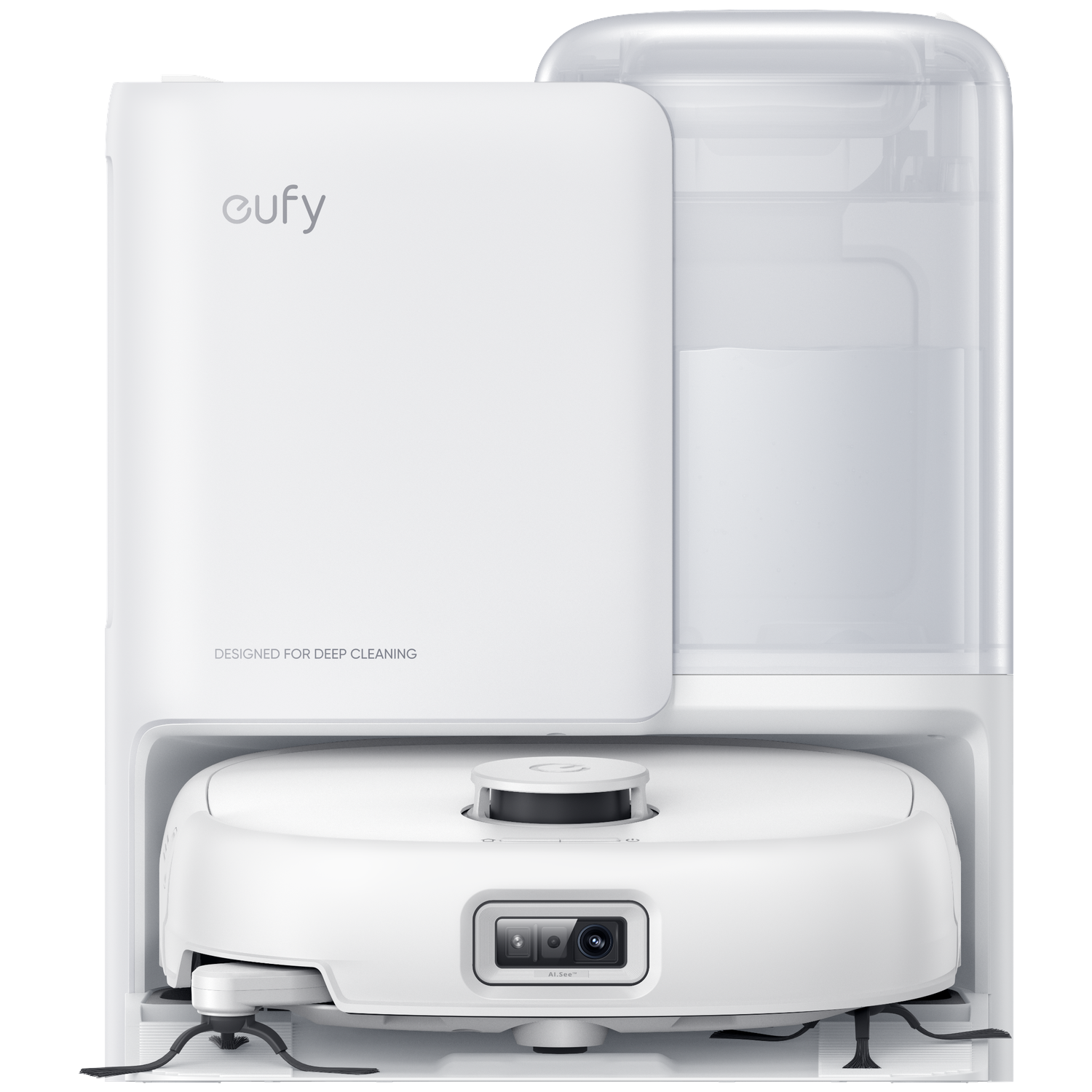 EUFY Omni E25 - Robotstofzuiger - Met Dweilfunctie - 20000 Pa - White