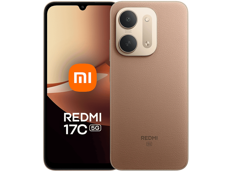 XIAOMI Redmi 17C 5G 4+128GB, 128 GB, BROWN