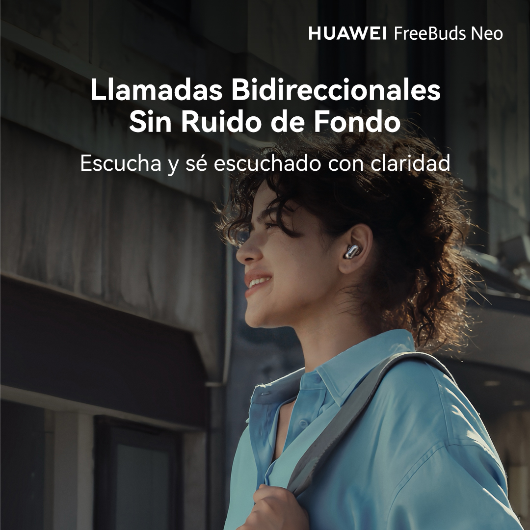 Llamadas bidireccionales sin ruido de fondo. Escucha y sé escuchado con claridad.
