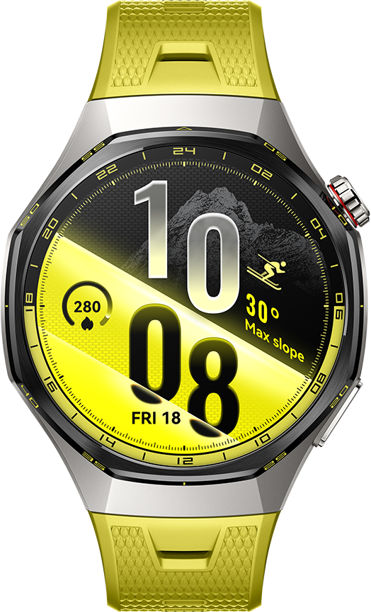 HUAWEI Watch GT7 Pro okosóra, 46mm, sárga (55020JTS )
