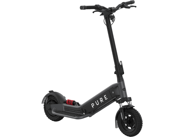 Pure Escape Ultra Max Suspension Elektrische Step Metaalgrijs