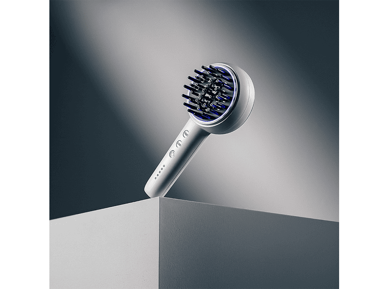 Cepillo alisador - Cecotec HairCare Revitalize TotalCare Elite, Microcorrientes EMS, Aplicador de sérum, 5 intensidades, 70 min autonomía, Crema – imagen 3