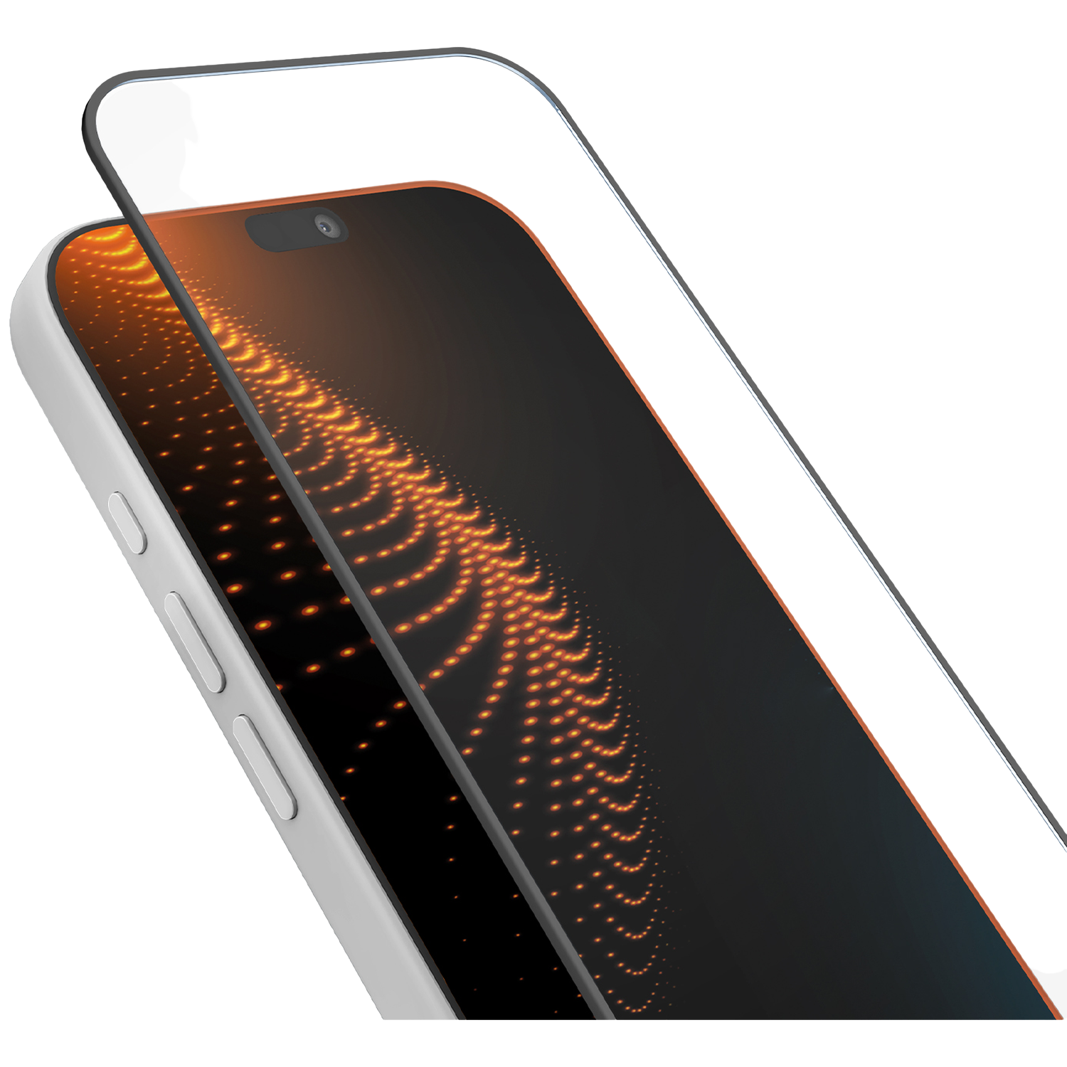 Sbs D3o Full Cover Glas Met Applicator Screenprotector Voor Apple Iphone 18 Pro Transparant