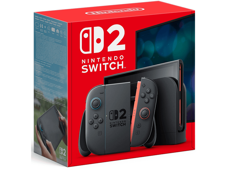 NINTENDO Switch 2, Nero rossa