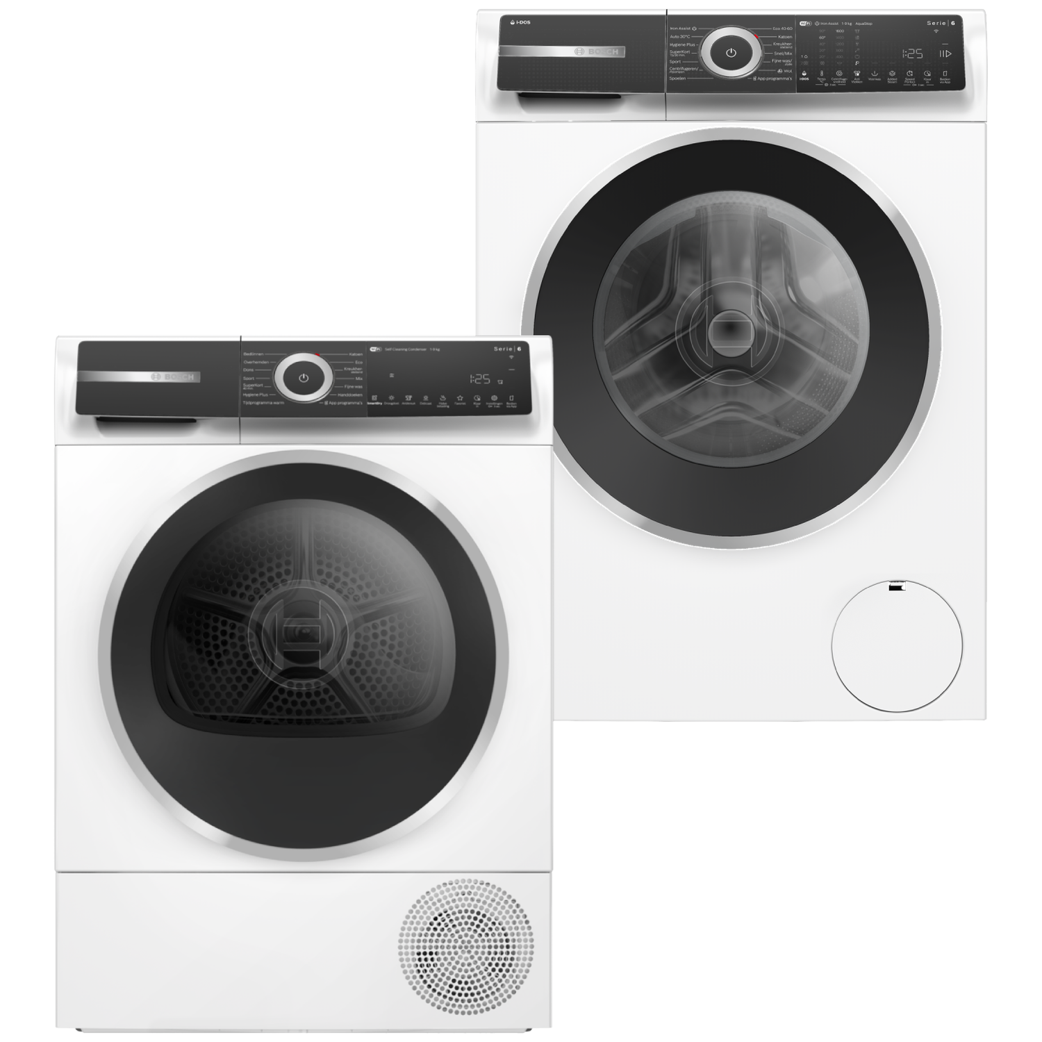 Bosch Wqh245b5nl Bosch Wgh246a7nl Wasmachine & Droger Bundel