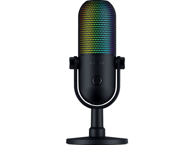 Micrófono - RAZER Seiren V3 Chroma, 1x USB-C, 3.5 mm, PC, Negro