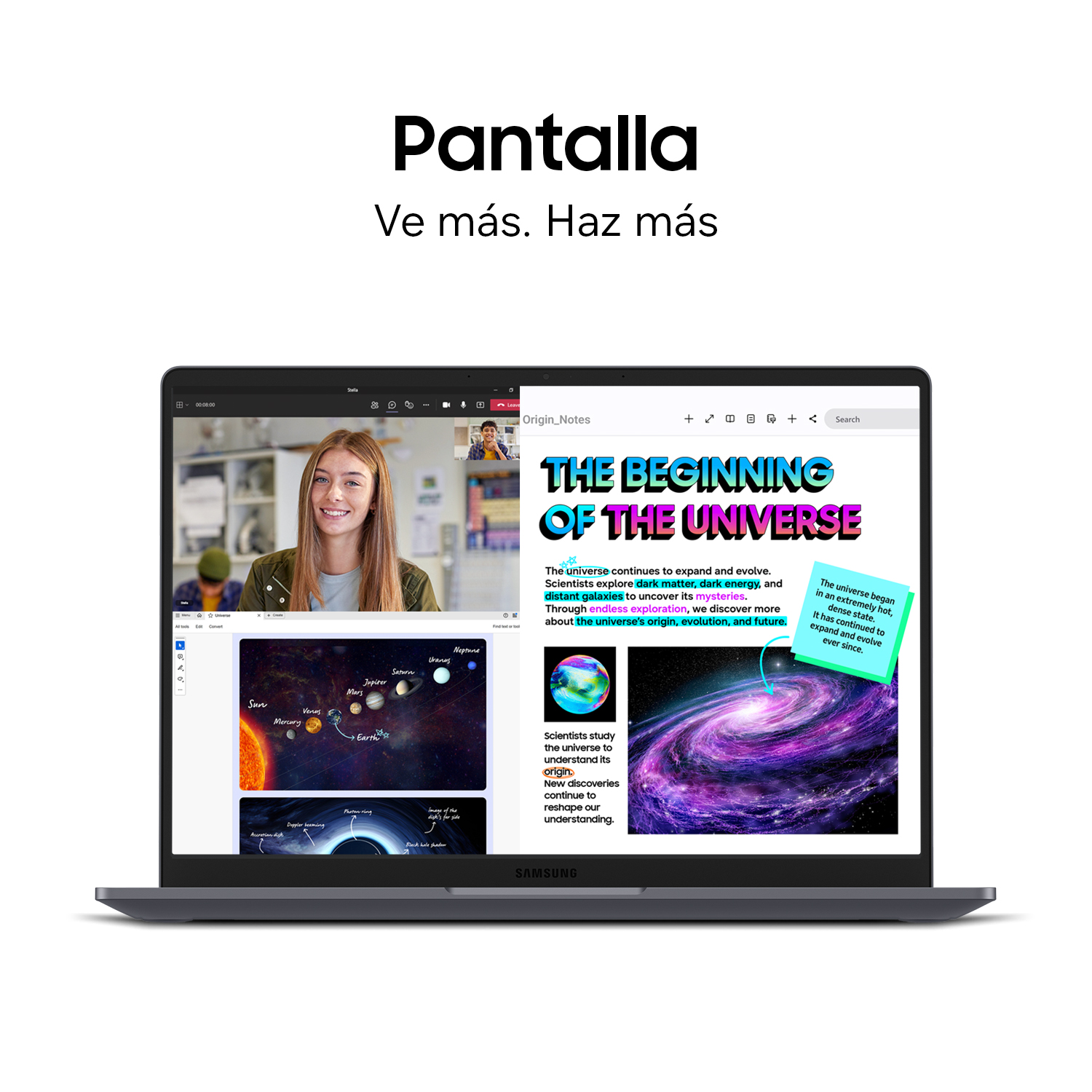 Pantalla. Ve más. Haz más