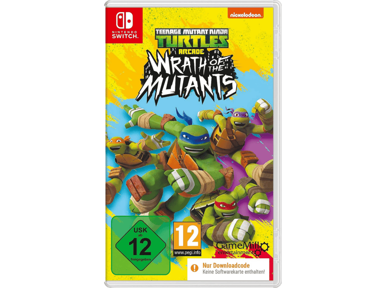 Teenage Mutant Ninja Turtles Arcade: Wrath of the Mutants (CiaB) - Nintendo Switch [Deutsch]
