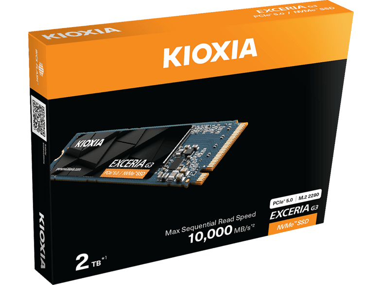 KIOXIA Exceria G3 Pcie Gen5 10.000 / 9.600 2 TB Dahili SSD Fiyat
