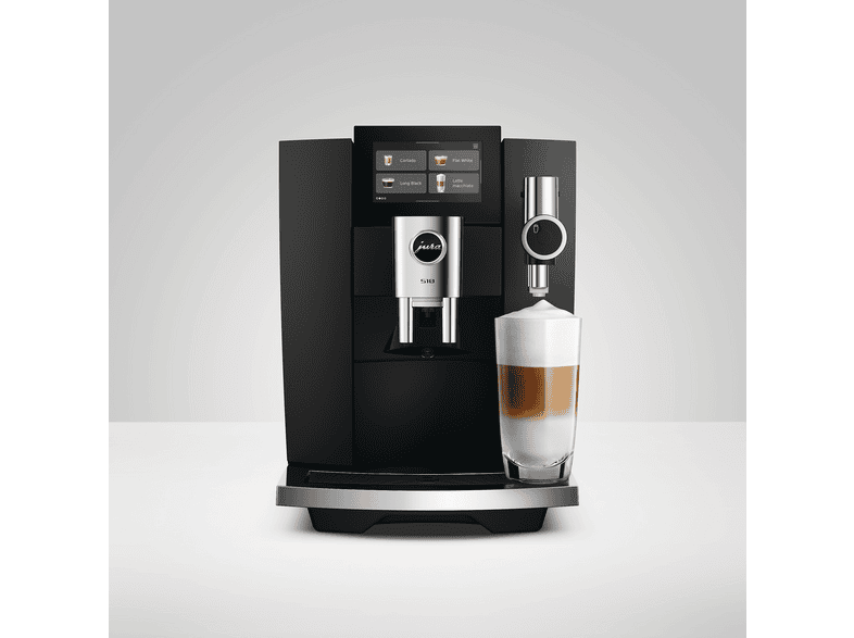 Jura S10 Kaffeevollautomat (Obsidian Black, P.A.G.2+ Mahlwerk, 15 bar, Dampfdüse) — Foto 5 von 5