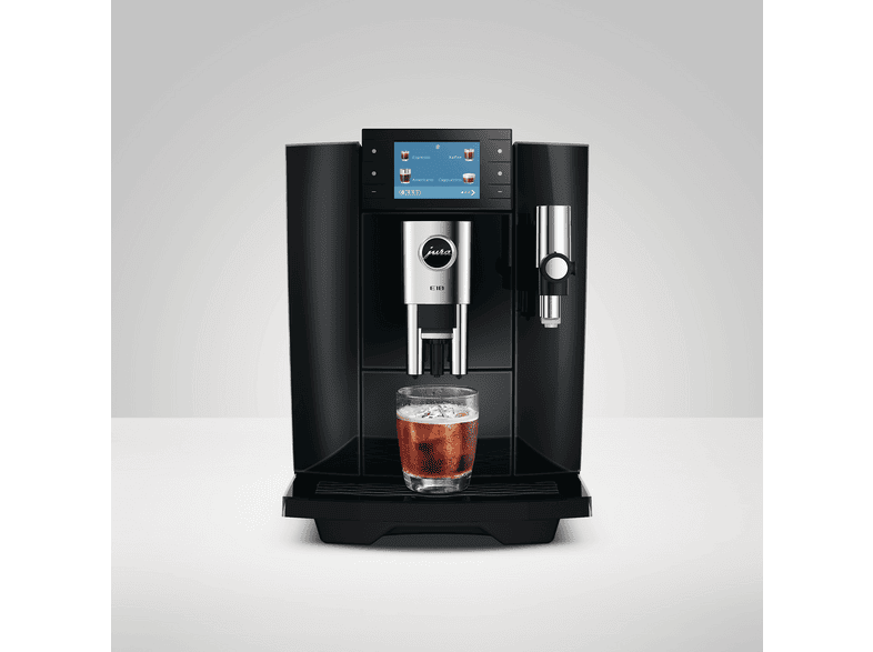 Jura E 10 Kaffeevollautomat (Diamond Black, Mahlwerk P.A.G.2+, 15 bar, Dampfdüse) — Foto 2 von 5