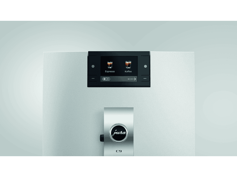Jura 15853 C9 Kaffeevollautomat (Platin, Professional Aroma Grinder (P.A.G.), 15 bar, Milchschlauch) — Foto 2 von 5