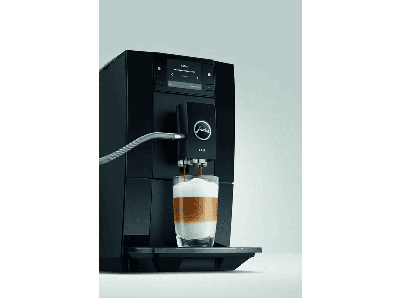 Jura 15736 A8 Kaffeevollautomat (Piano Black, P.A.G.3 Mahlwerk, 15 bar, Milchschlauch) — Foto 3 von 5