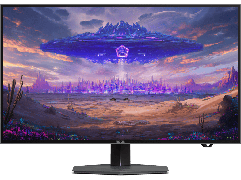 AOC AGP277QKDC 26,5 Zoll Monitor, QHD, 0,03 ms Reaktionszeit, 720 Hz, Grau — Foto 4 von 5
