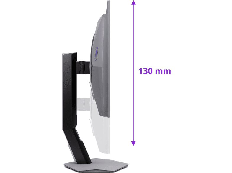 AOC AGP277QKDC 26,5 Zoll Monitor, QHD, 0,03 ms Reaktionszeit, 720 Hz, Grau — Foto 2 von 5