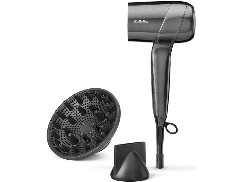ASCIUGACAPELLI BABYLISS D6200DE TITANIUM SHINE, Potenza 1600 W, Tipo di motore EC motor