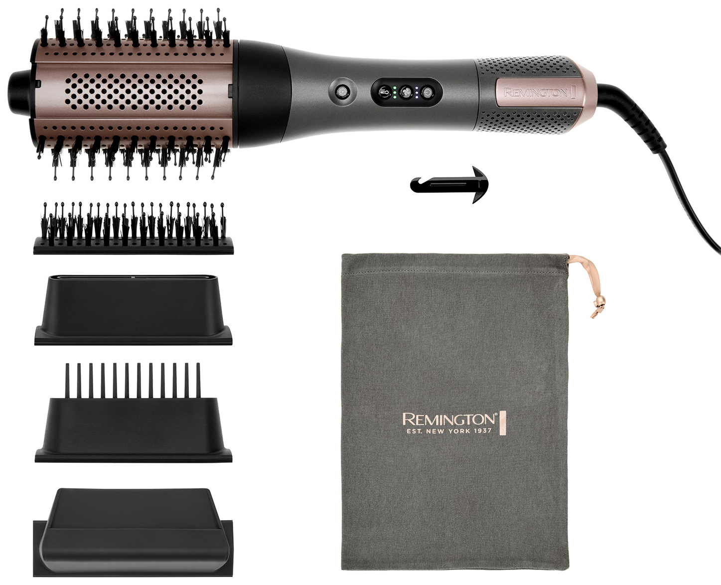 REMINGTON REM AS6077 ONE™ Power Dry & Smooth Meleglevegős hajformázó