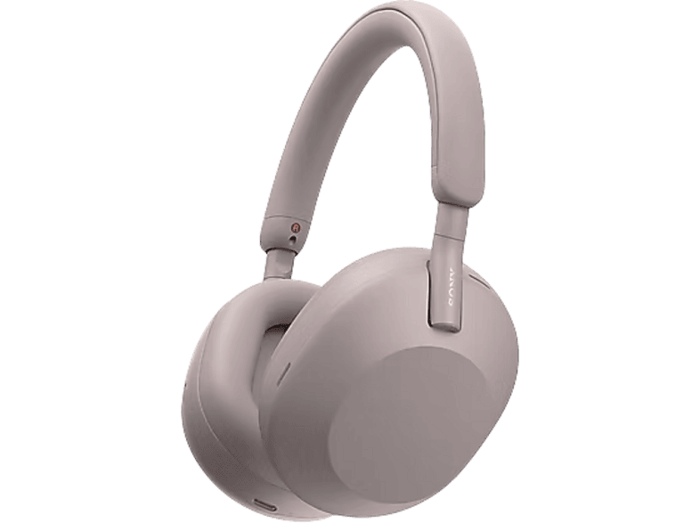SONY WH-1000XM5 Kablosuz Gürültü Engelleyici Kulak Üstü Kulaklık, 8 Mikrofon, LDAC, 30 Saat - Pembe