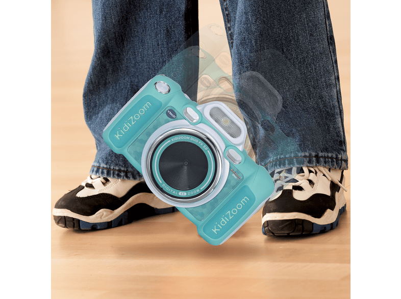Vtech Kidizoom Duo FX2.0 Türkis: Dual-Kamera für Fotos, Videos & Selfies (ab 4 Jahren); Kinderkamera — Foto 3 von 5