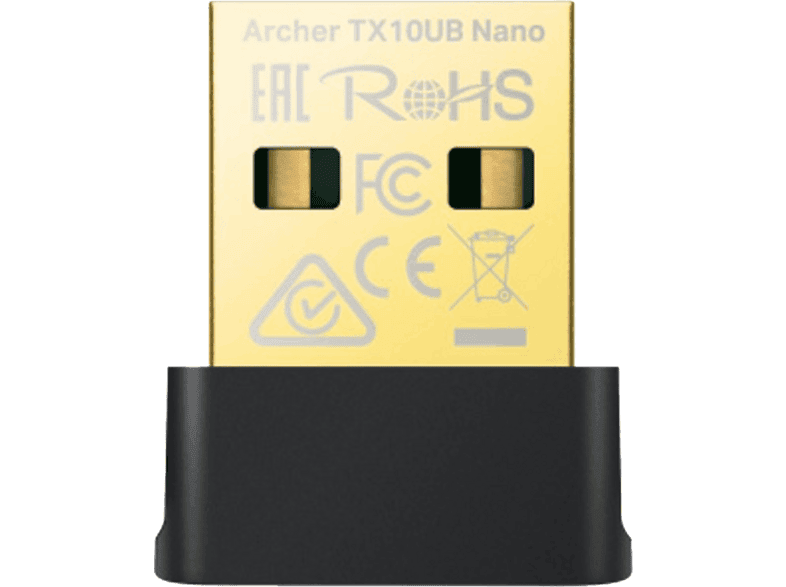 Adaptador Wi-Fi USB - TP-Link Archer TX10UB Nano, MU-MIMO, Negro