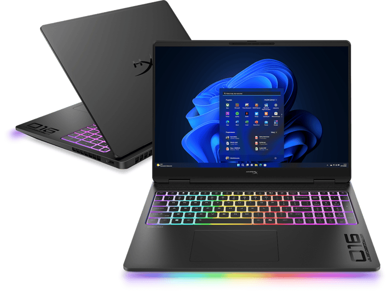 Laptop HYPERX HyperX Omen Max 16-ah1021nwx WQXGA OLED / Intel® Core™ Ultra 9 290HX Plus 32 GB RAM 1 TB SSD GeForce RTX™ 5080 Windows 11 Home Czarny