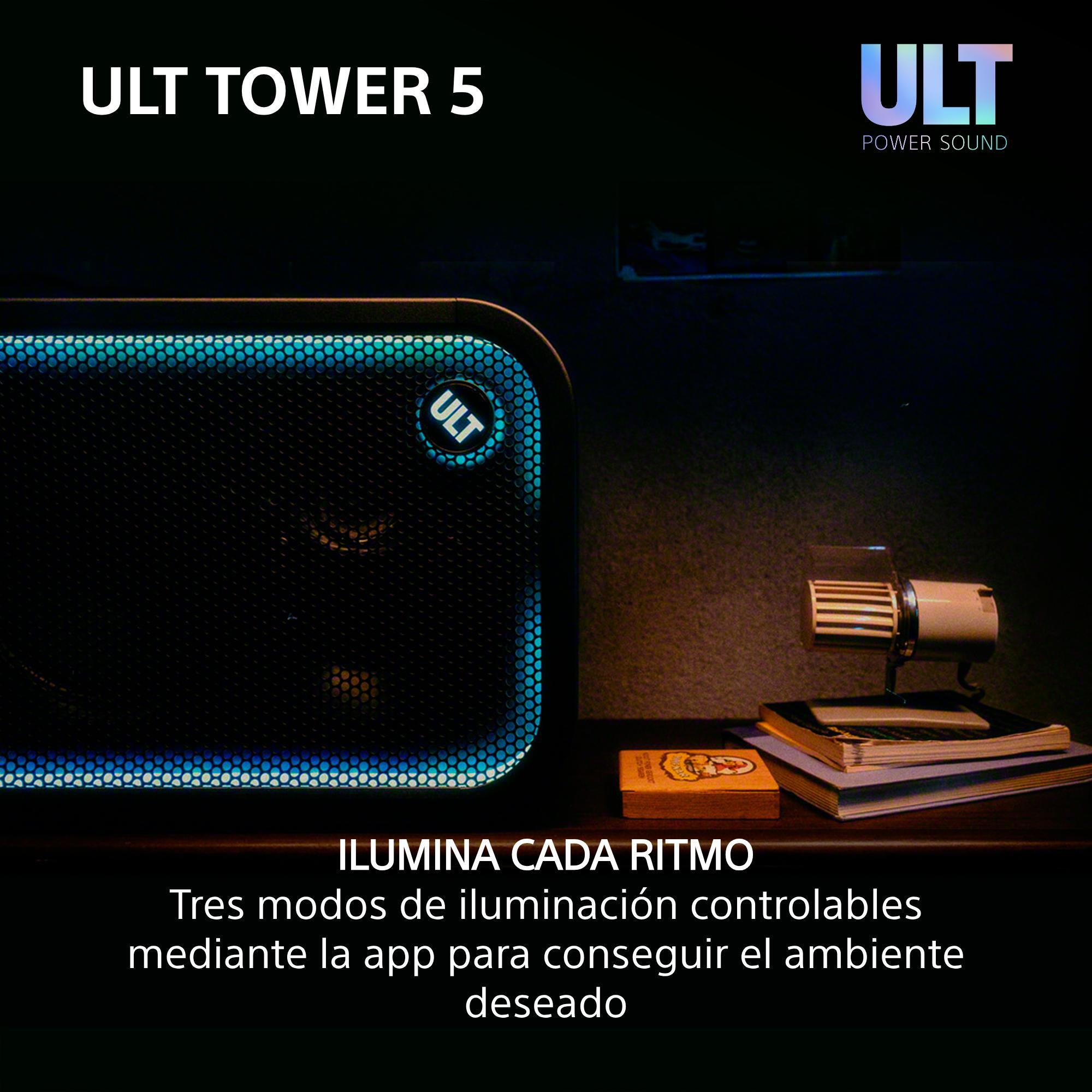Ilumina cada ritmo. Tres modos de iluminación controlables mediante app para conseguir el ambiente deseado.