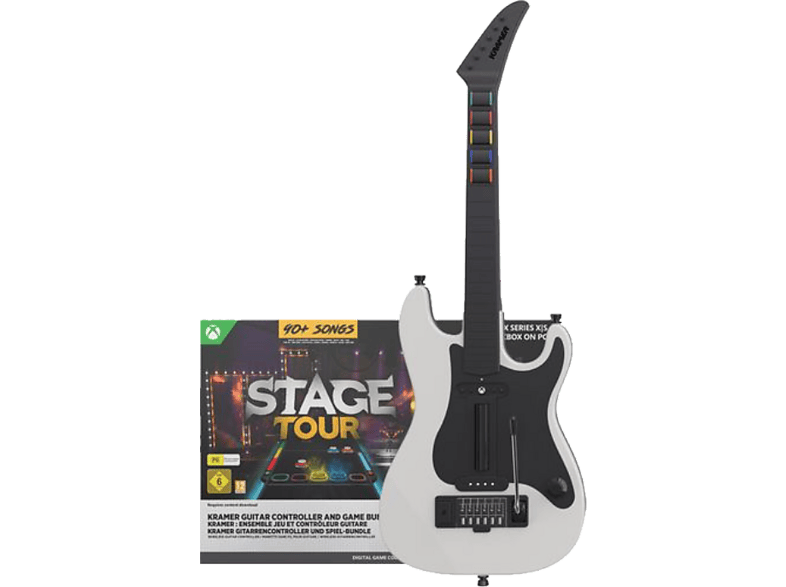 Stage Tour Gamecode + Kramer Wireless Guitar Controller Bundle - XBox Series X S [Code in the box]; Girarre+ Spiel