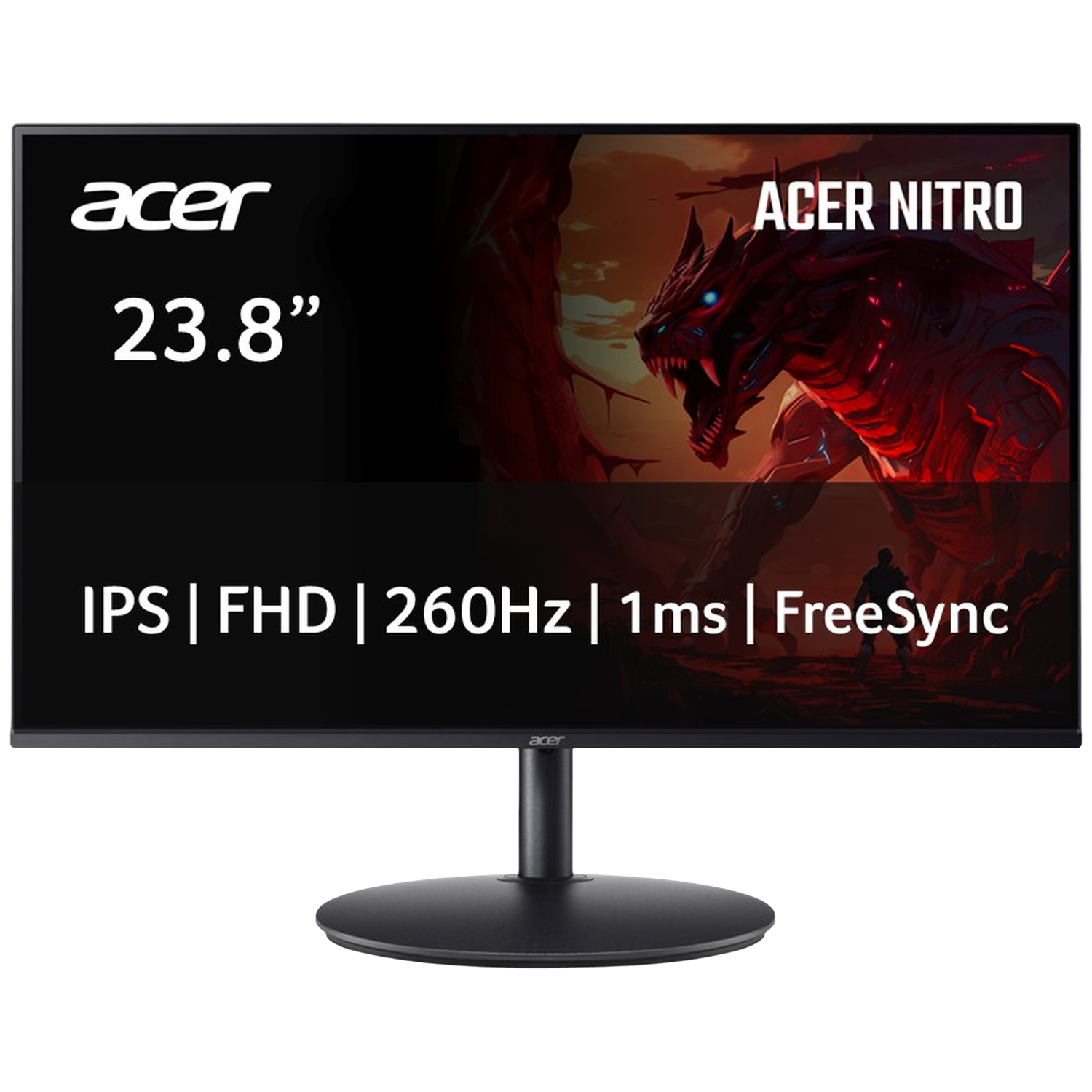 Acer Nitro Xf240yw5biiph - 23.8 Inch Full Hd 1920 X 1080 Ips (in-plane Switching)