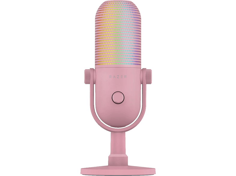 RAZER Seiren V3 Chroma 32bit DSP USB‑Streaming‑Mikrofon, Quartz