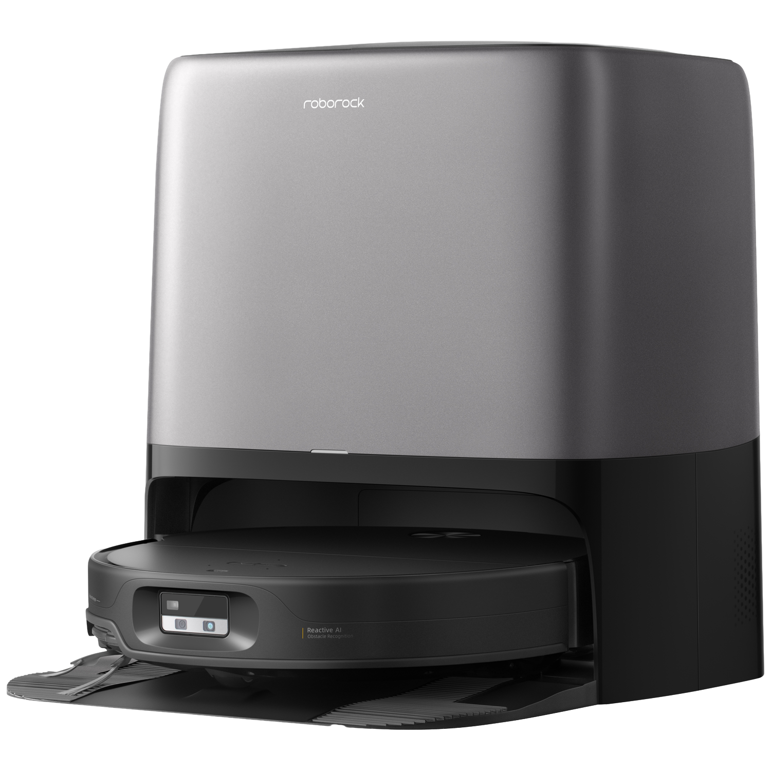 Roborock Saros 20 Neo - Robotstofzuiger Met Dweilfunctie 36000 Pa Black