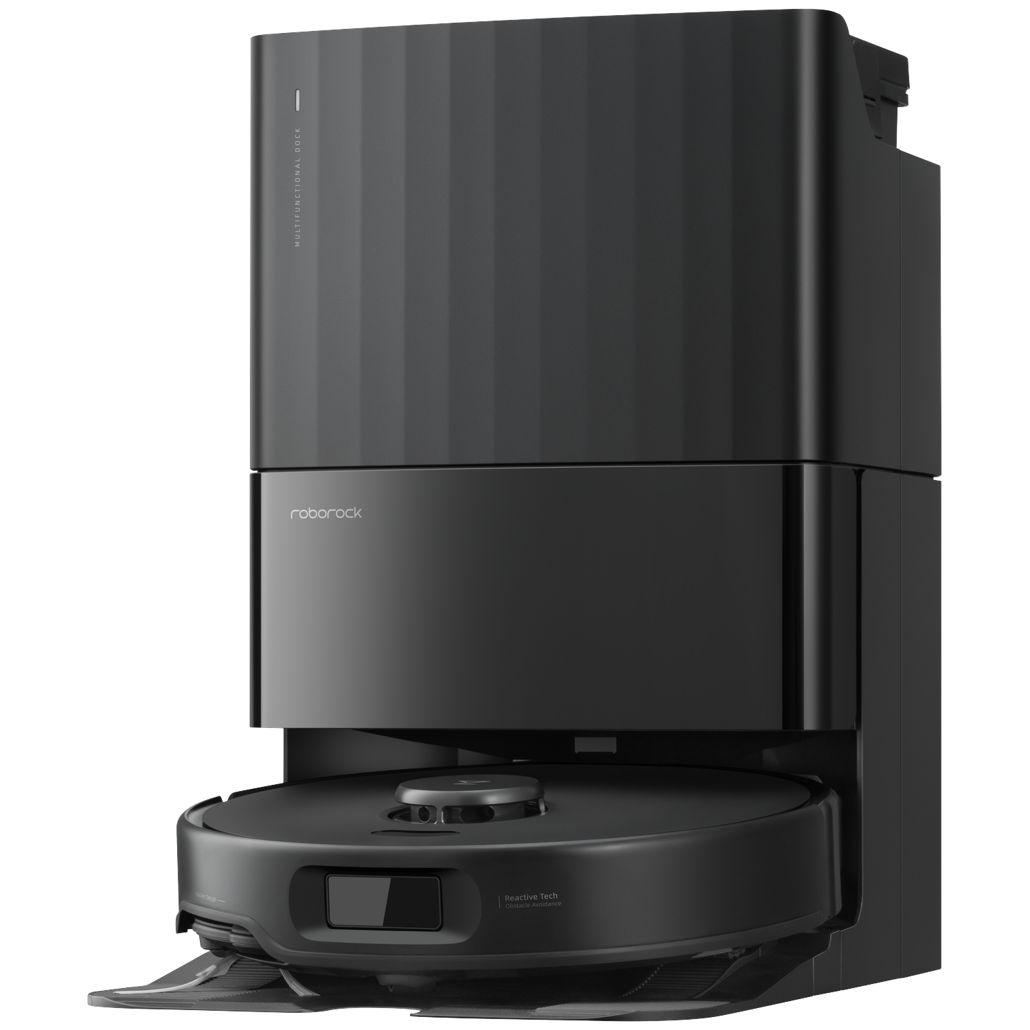 ROBOROCK Qrevo Edge 5V1 - Robotstofzuiger - Met Dweilfunctie - 18500 Pa - Black