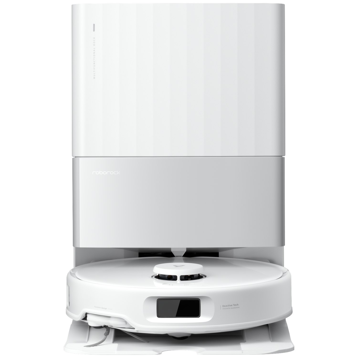 ROBOROCK Qrevo Edge 5V1 - Robotstofzuiger - Met Dweilfunctie - 18500 Pa - White