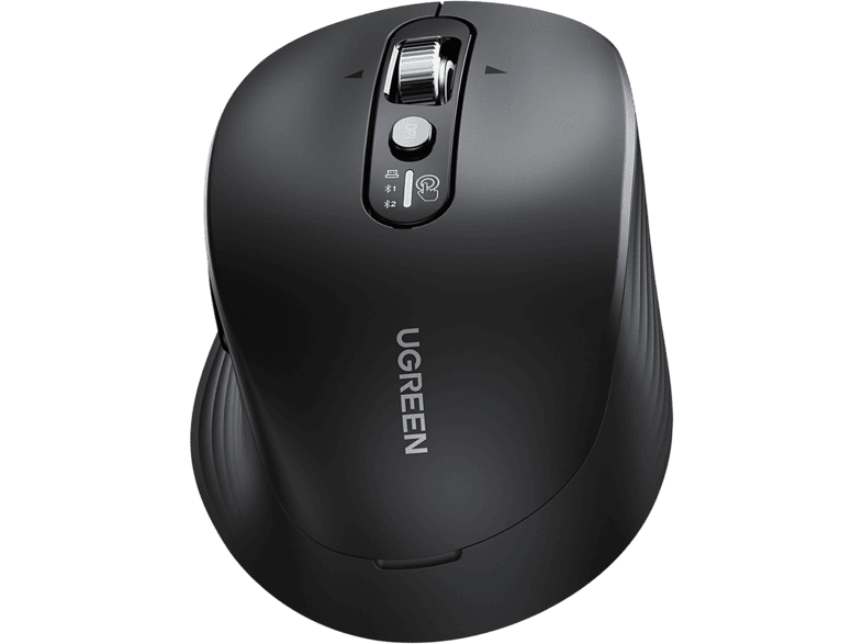 UGREEN Çok Modlu Kablosuz Mouse, Siyah, 75498