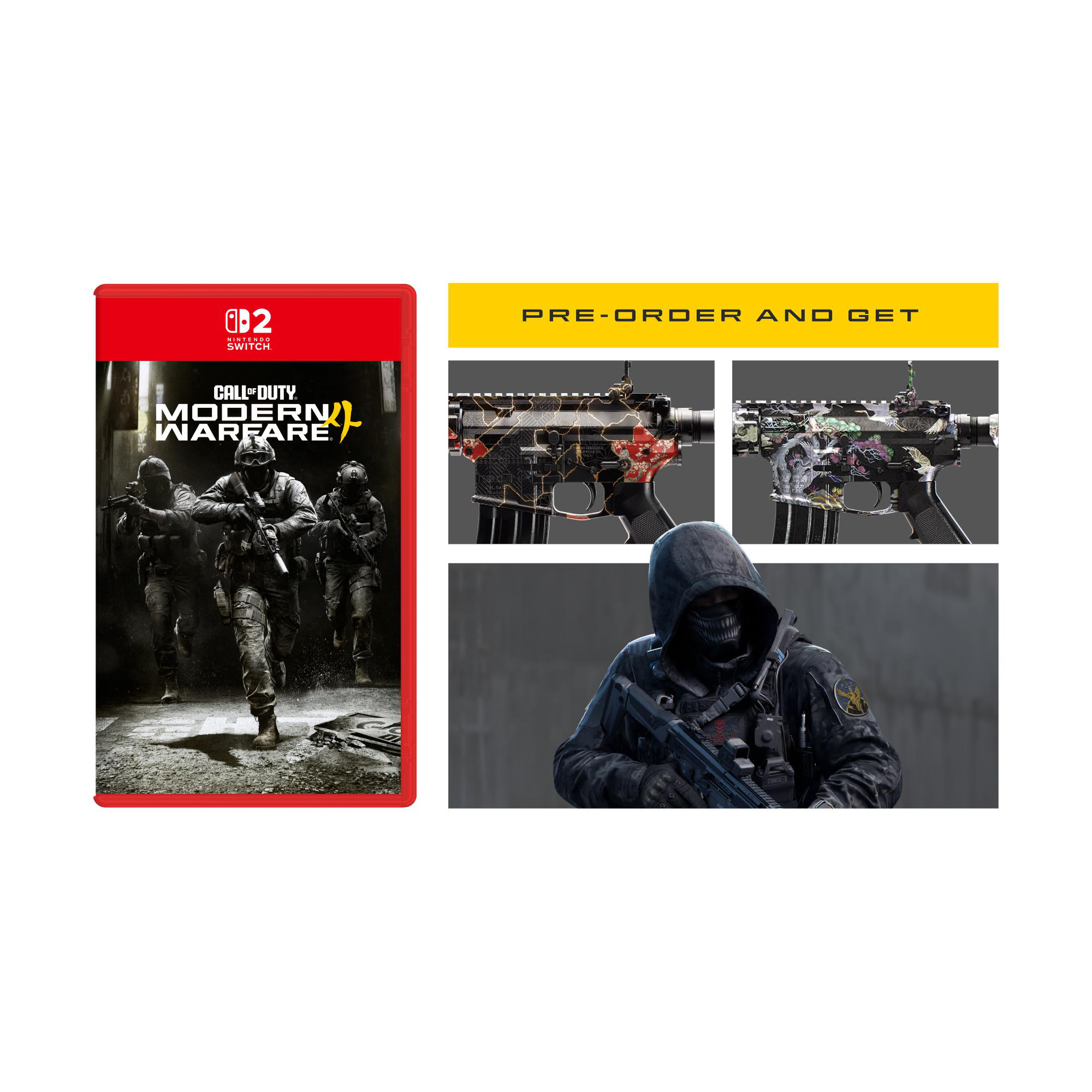 Call of Duty Modern Warfare für Nintendo Switch 2 mit Vorbesteller-Boni.