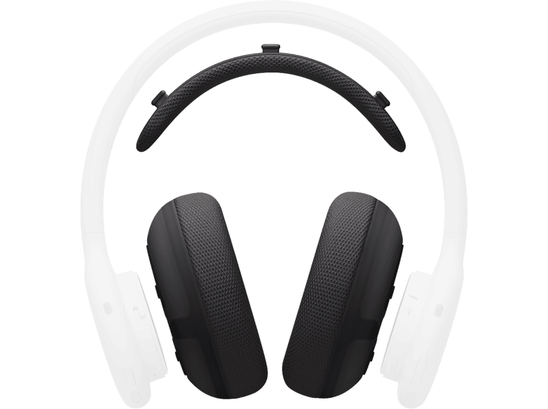 Kit de almohadillas Beats 360 — Almohadillas tejido en Negro para copas y diadema