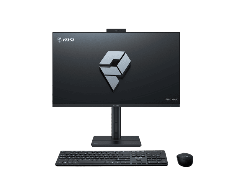 MSI pro max 27P Z AIO PC 27 Zoll, Full-HD, AMD Ryzen 7 255 Prozessor, 16 GB RAM, Windows 11 Home, Schwarz