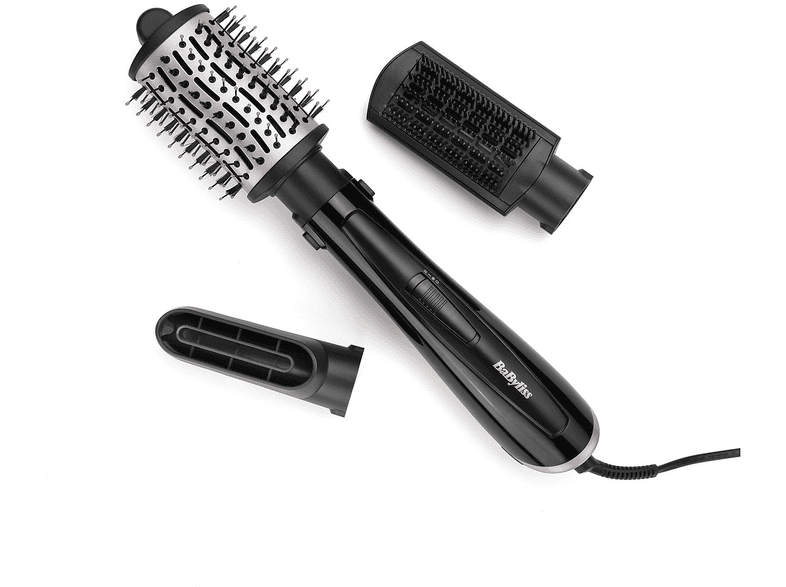 Spazzola arriccia capelli BABYLISS AS128E, Potenza massima 1000 W, in Altro rivestimento, 2 temperature, Tecnologia a ioni, Multicolore