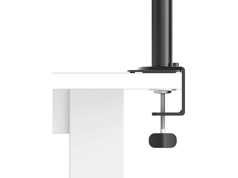 Soporte para monitor - Hama Arm FM, 1 brazo, Carga máxima 12 kg, De 13" a 35", Negro