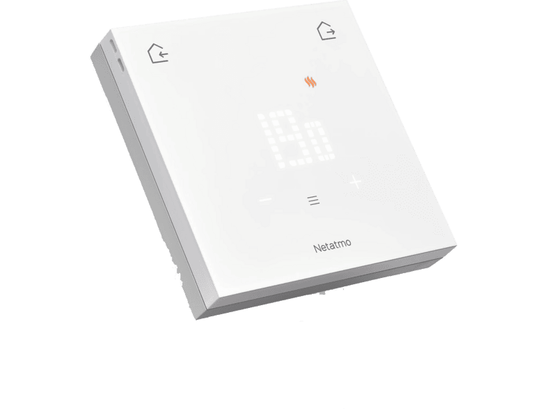 Termostato - Netatmo ETP-EC, Inteligente, Con cable, Wi-Fi, Blanco