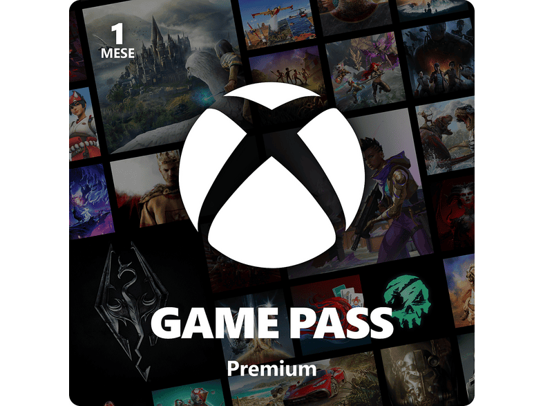 Xbox Game Pass Premium - 1 mese Oltre 200 Giochi [Multipiattaforma] Digitale