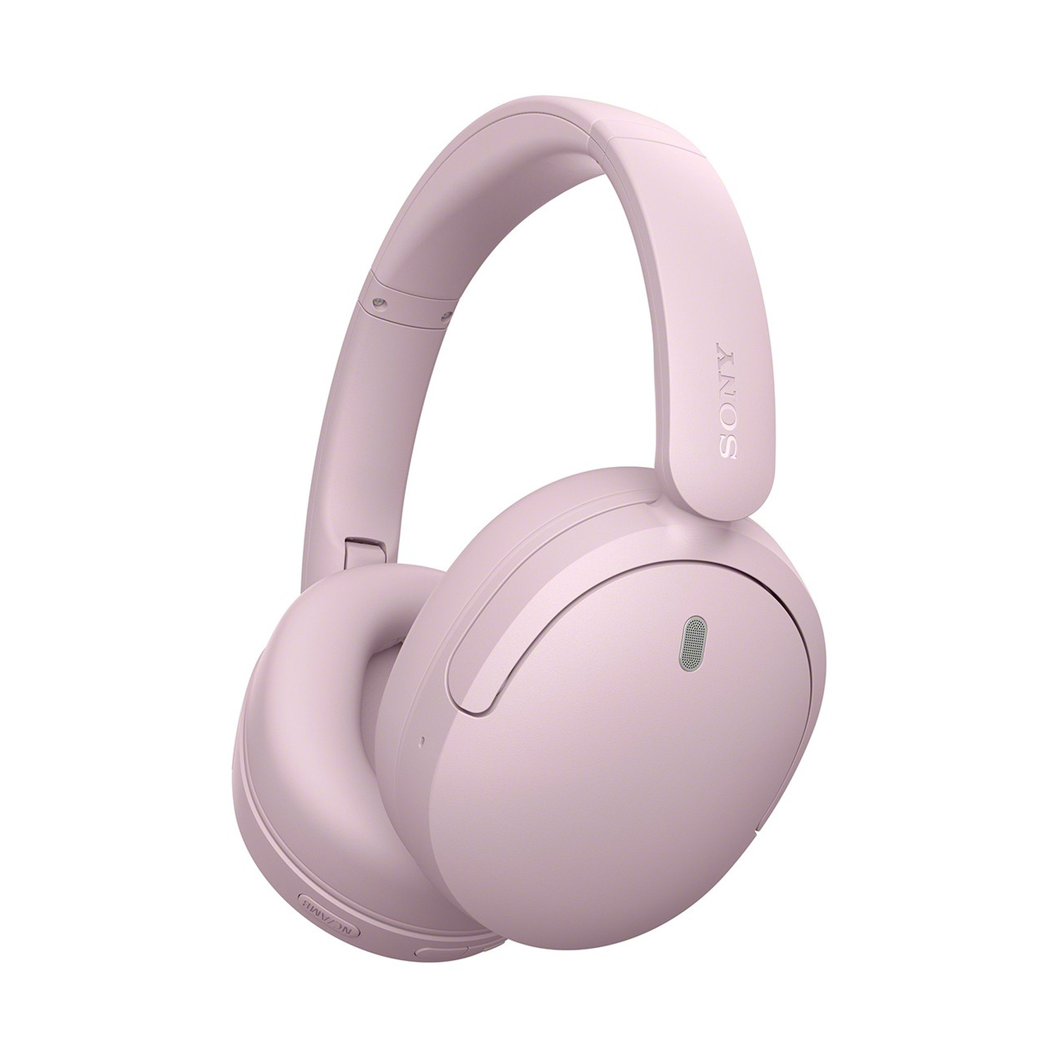 Cuffie over-ear Sony rosa su sfondo bianco.