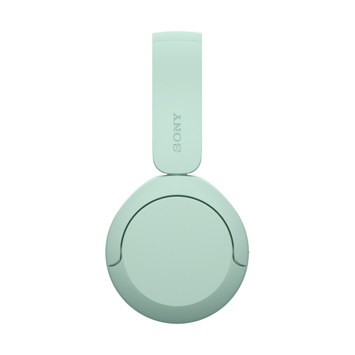Cuffie wireless Sony verdi su sfondo bianco.