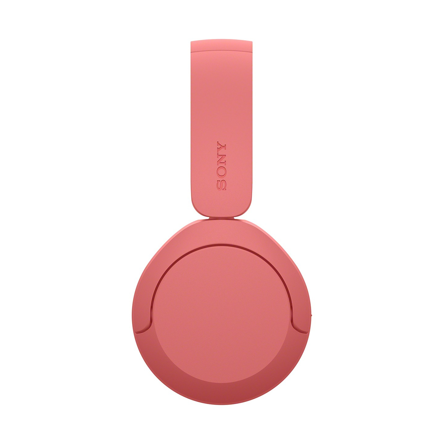 Cuffie on-ear Sony rosa su sfondo bianco.