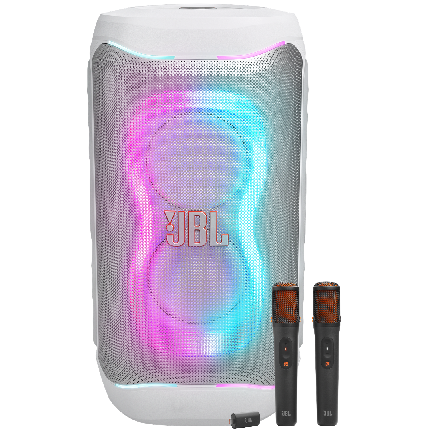 JBL Party 130 White Sing Edt Partyspeaker Bundel