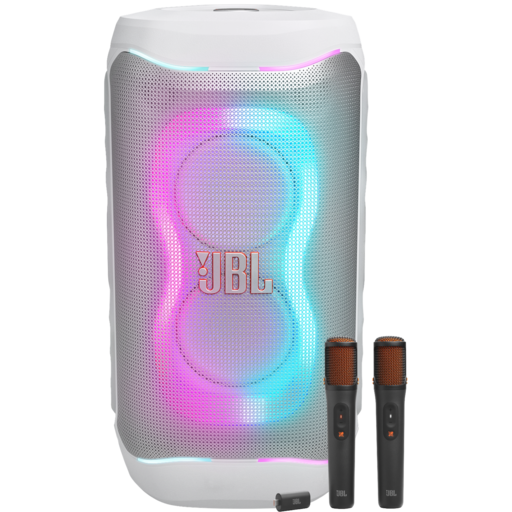 JBL Party 130 White Sing Editie Partyspeaker Bundel
