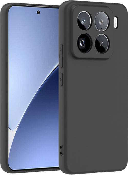 CASE AND PRO Xiaomi 17T premium szilikon telefontok, fekete (PREM-XIA-17T-BK)